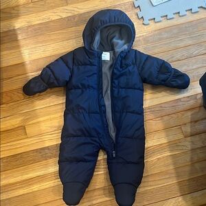 Old Navy Blue Kids One Piece Snowsuit